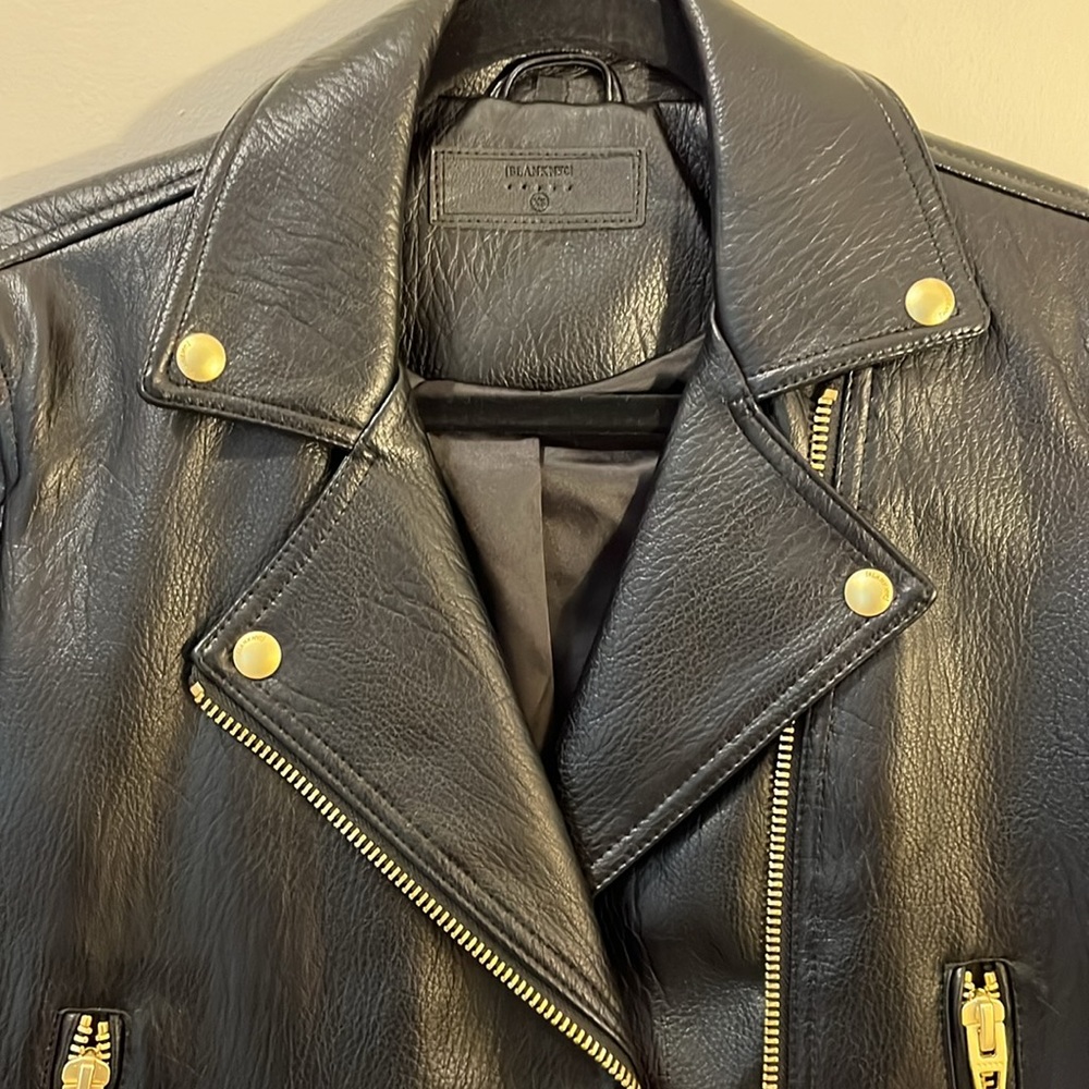 BLANKNYC Classic black faux leather jacket - Picture 3 of 6